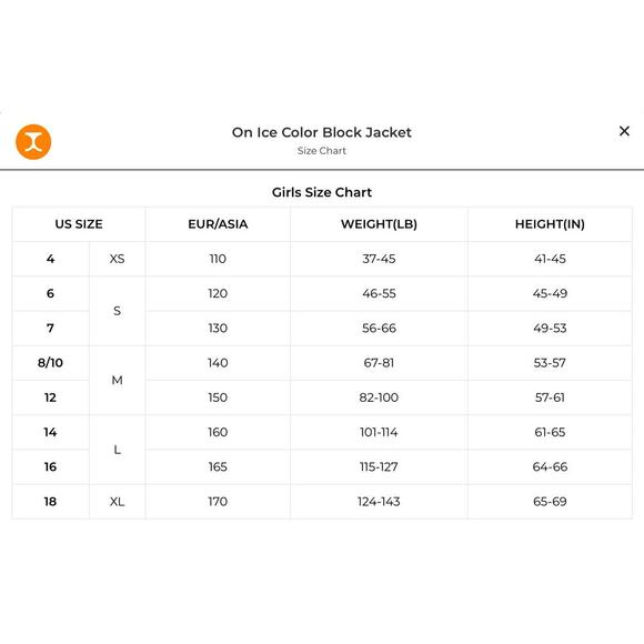 NWT Moodytiger Girls On Ice Color Block Jacket Size 170 /US 18 Grape Wine - Picture 4 of 15